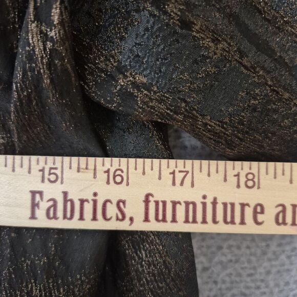 Lafayette 148 New York Women's Brown Bronze Plaid Short Sleeve Pants Set S 6 - Picture 5 of 14